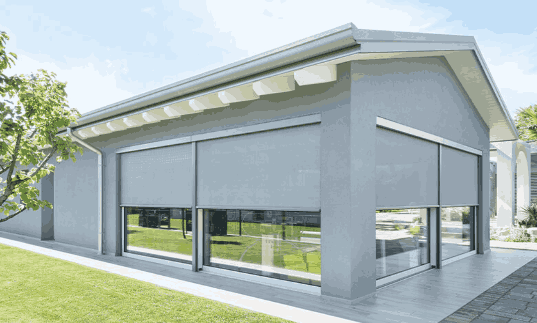 Vorhangs mit Reißverschluss